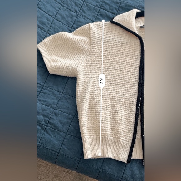 Piper & Scoot knit collared top, size XL - Picture 8 of 9